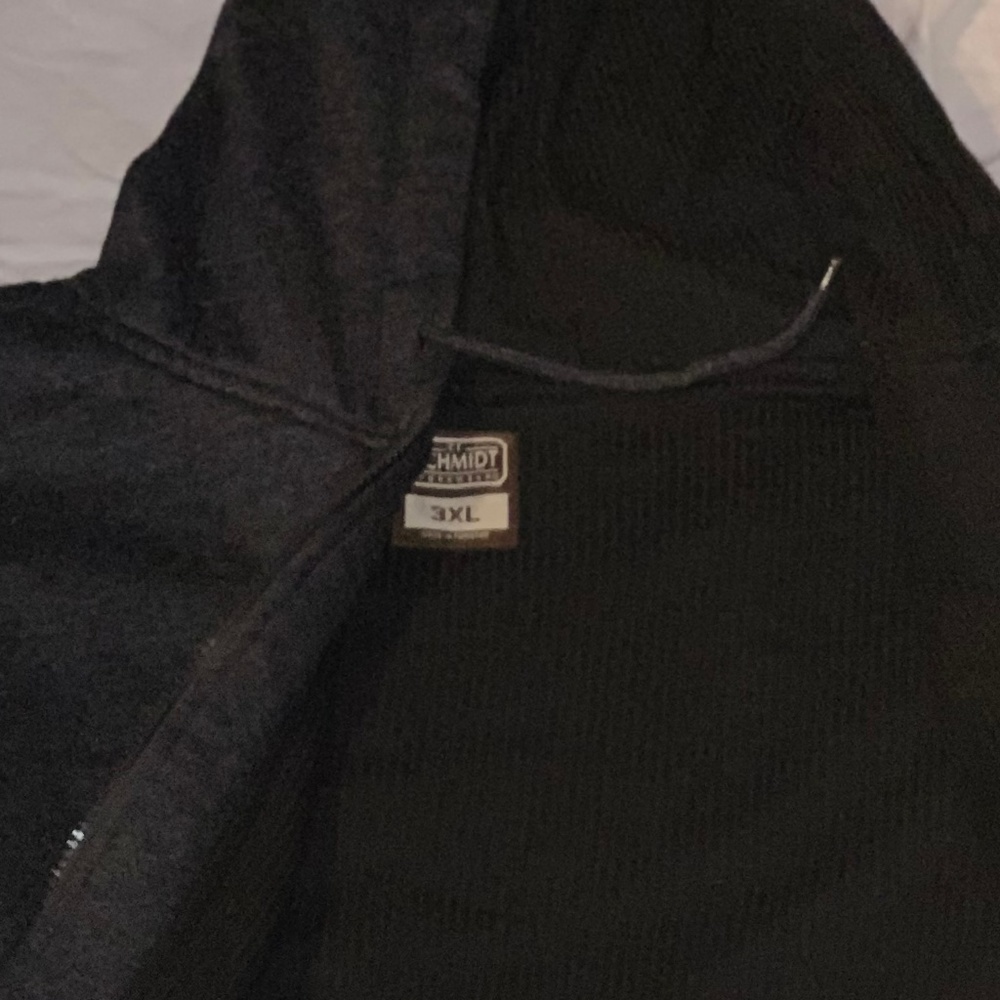 Schmidt Work wear zip up hoodie